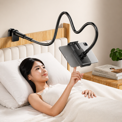 Mobile Phone and Tablet Holder for Bed