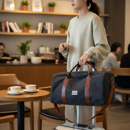 WEEKENDRY Travel Bag – Vintage Canvas Weekender