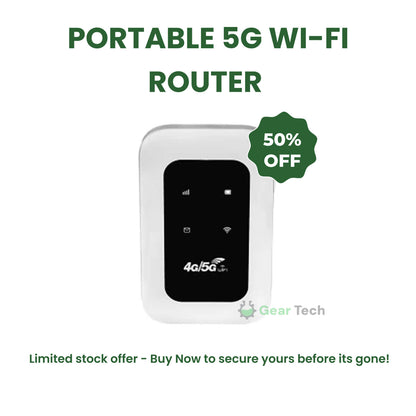 Portable Wi-Fi Router with SIM Card