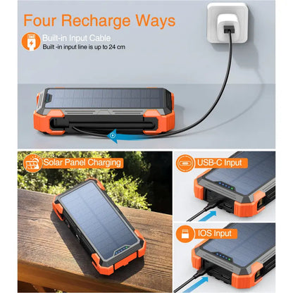Rivanta Solar Power Bank Emergency Power Bank IPX4