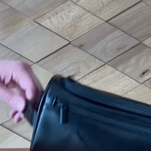 Men's Travel Toiletry Bag with Hook
