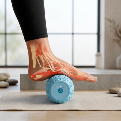 RollRelief Vibration Massage Roller for Feet