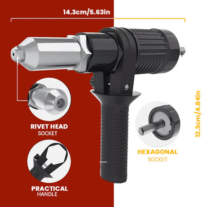 Rivet Tool Adapter for Cordless Drill – SpeedRivet