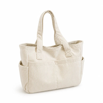 Multi-pocket Shoulder Bag with Easy Cleaning System (Ergonomic Handles)