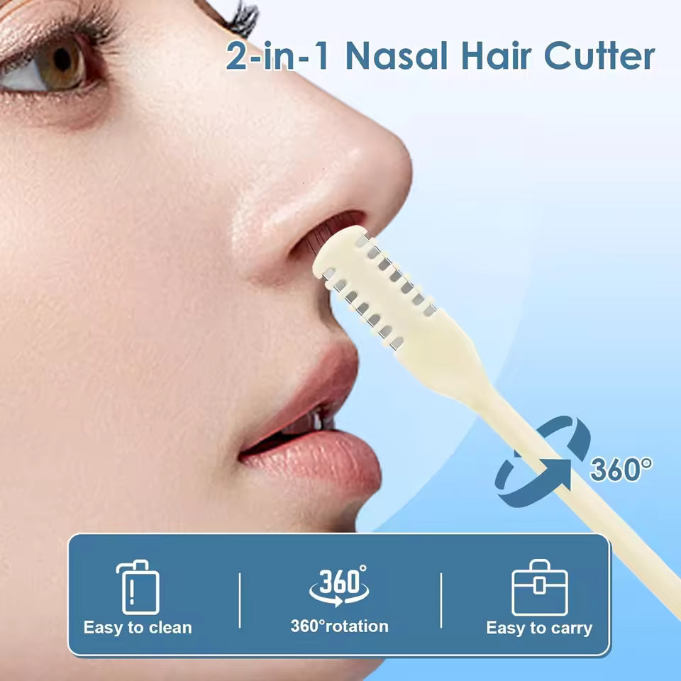 4-piece nose hair trimmer set