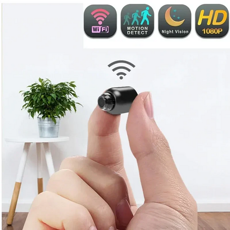 Mini wireless Wi-Fi surveillance camera