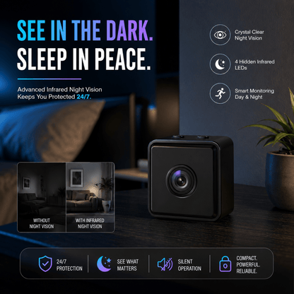 HOMEWATCH Wireless Indoor Camera with Live View