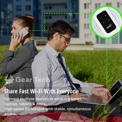 Portable Wi-Fi Router with SIM Card