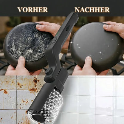 PowerBrush™ — Never scrub again, just relaxed, sparkling grills in minutes!