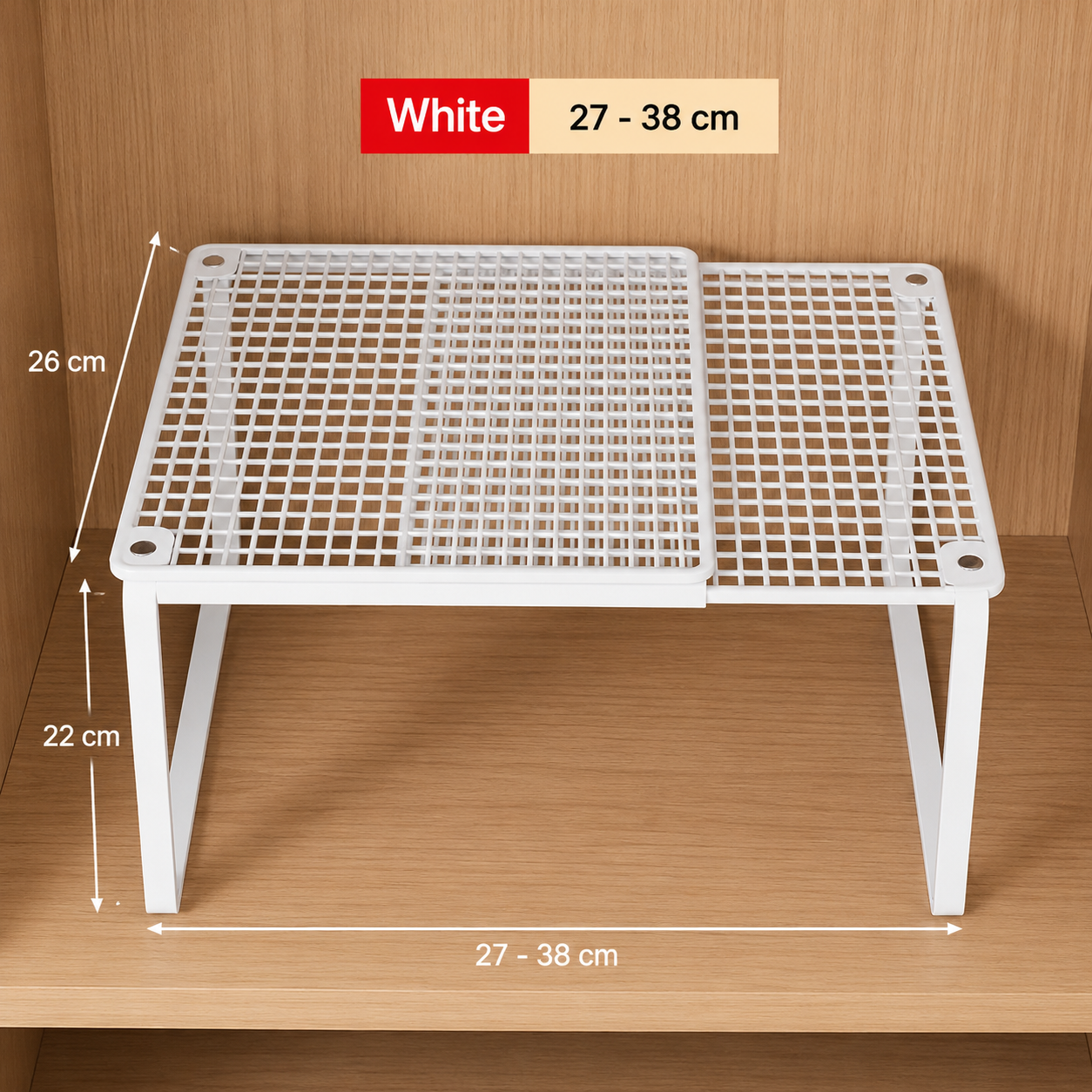 Telescopic Shelf Insert 27–38 cm