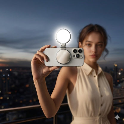 TELESIN C03 Magnetic Selfie Light with Mirror