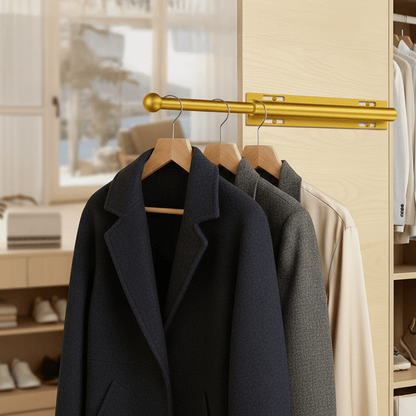 LuxHanger Valet Rod System for the Wardrobe