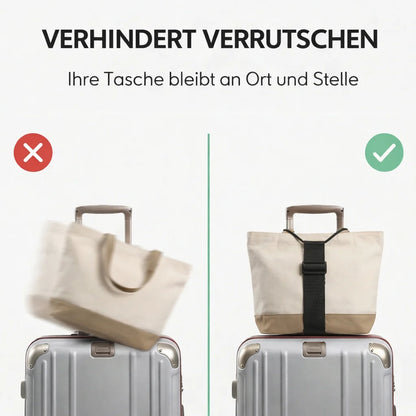 GripTether™ — Never run after your bag again and travel relaxed