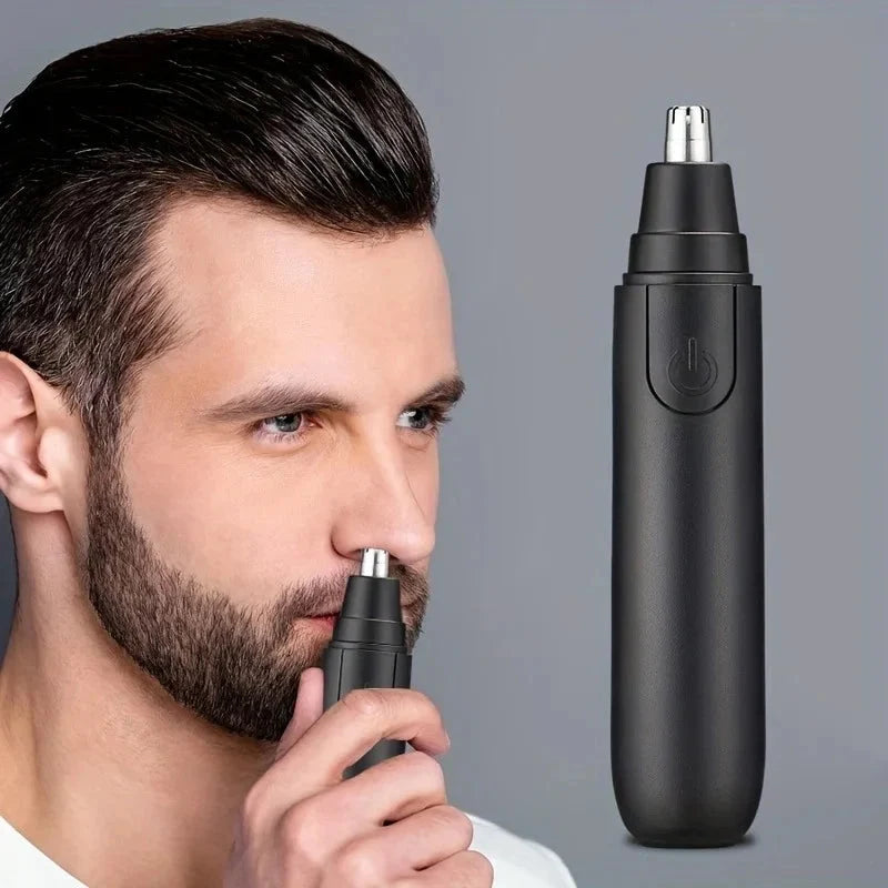 Electric waterproof LED nose hair trimmer