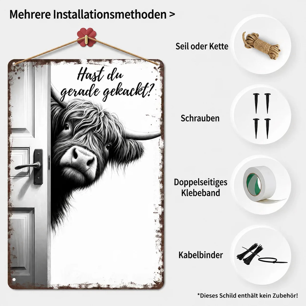 HumorVista™ — Adds Charm to Your Bathroom and Makes Everyone Laugh!