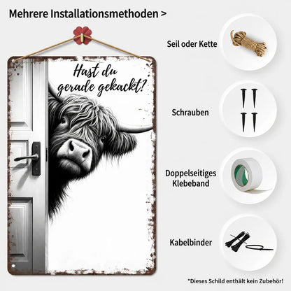 HumorVista™ — Adds Charm to Your Bathroom and Makes Everyone Laugh!