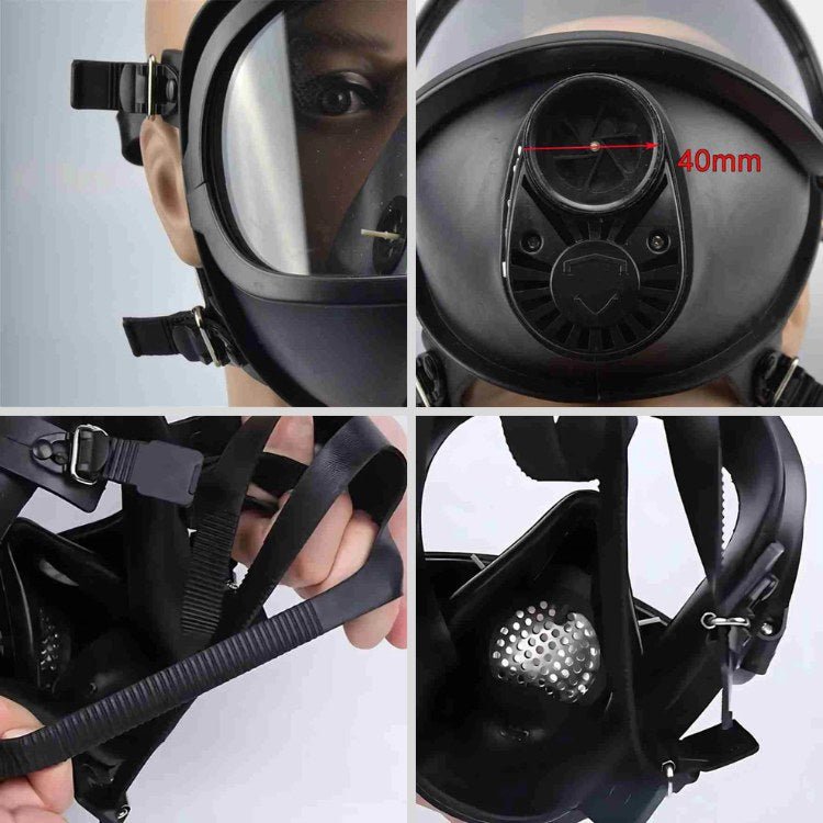 Tactical NBC Respirator Mask with Hydration System