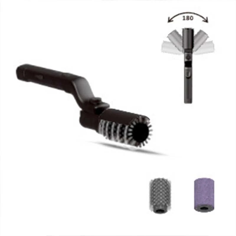 PowerBrush™ — Never scrub again, just relaxed, sparkling grills in minutes!