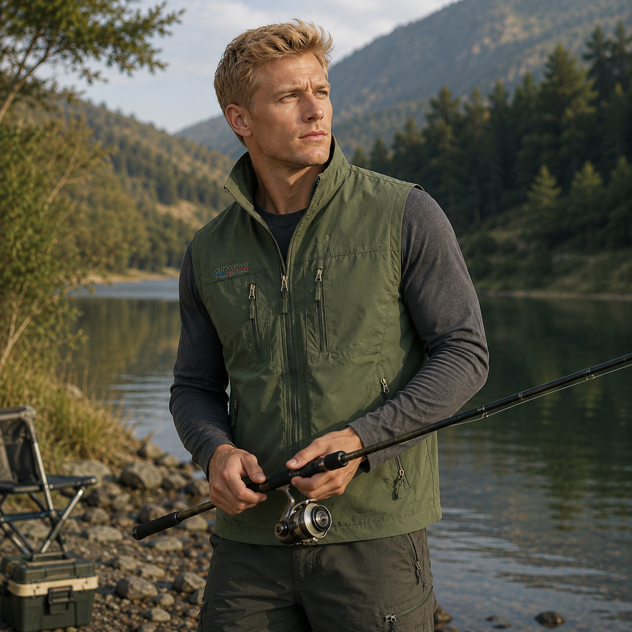 Modern Men's Bodywarmer | Lightweight & Practical for Everyday Use