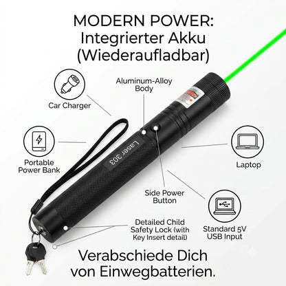 Laser Pointer 303 Rechargeable USB