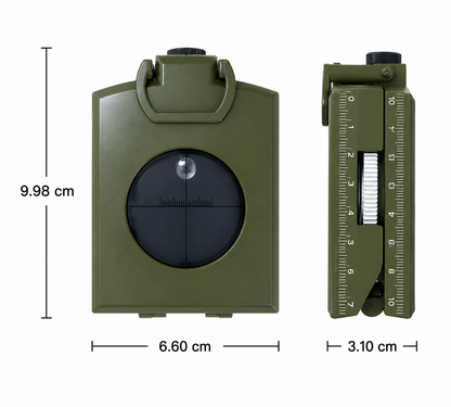 Military Directional Compass with Clinometer