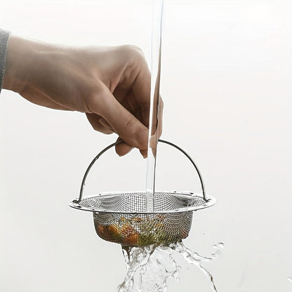 Stainless Steel Drain Strainer Protection Against Blockages
