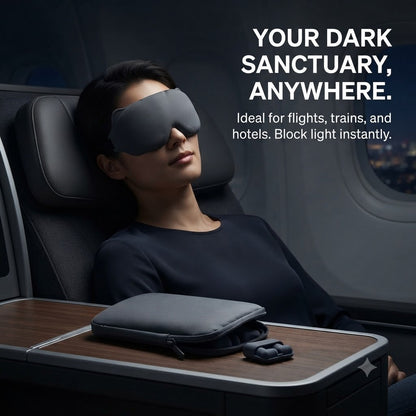 3D-Form Sleep Mask for Effective Darkness