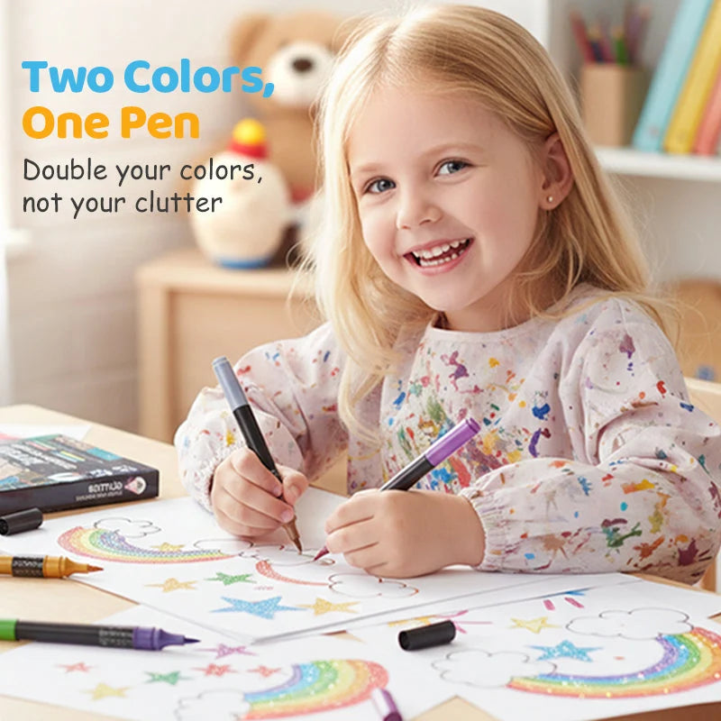 Glimora Double-Sided Glitter Pen Set