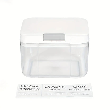 Detergent Pods Storage Box with Lid