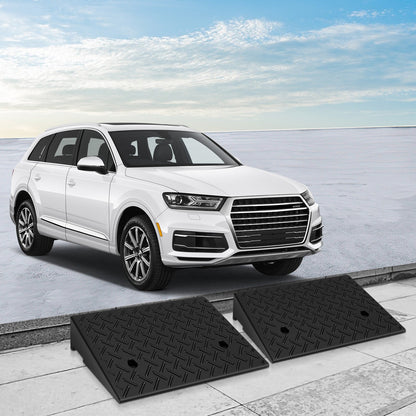 Rubber Kerb Ramps Set of 2 — 3 Tonne Capacity