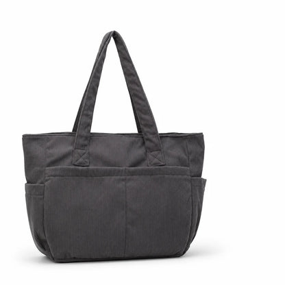 Multi-pocket Shoulder Bag with Easy Cleaning System (Ergonomic Handles)
