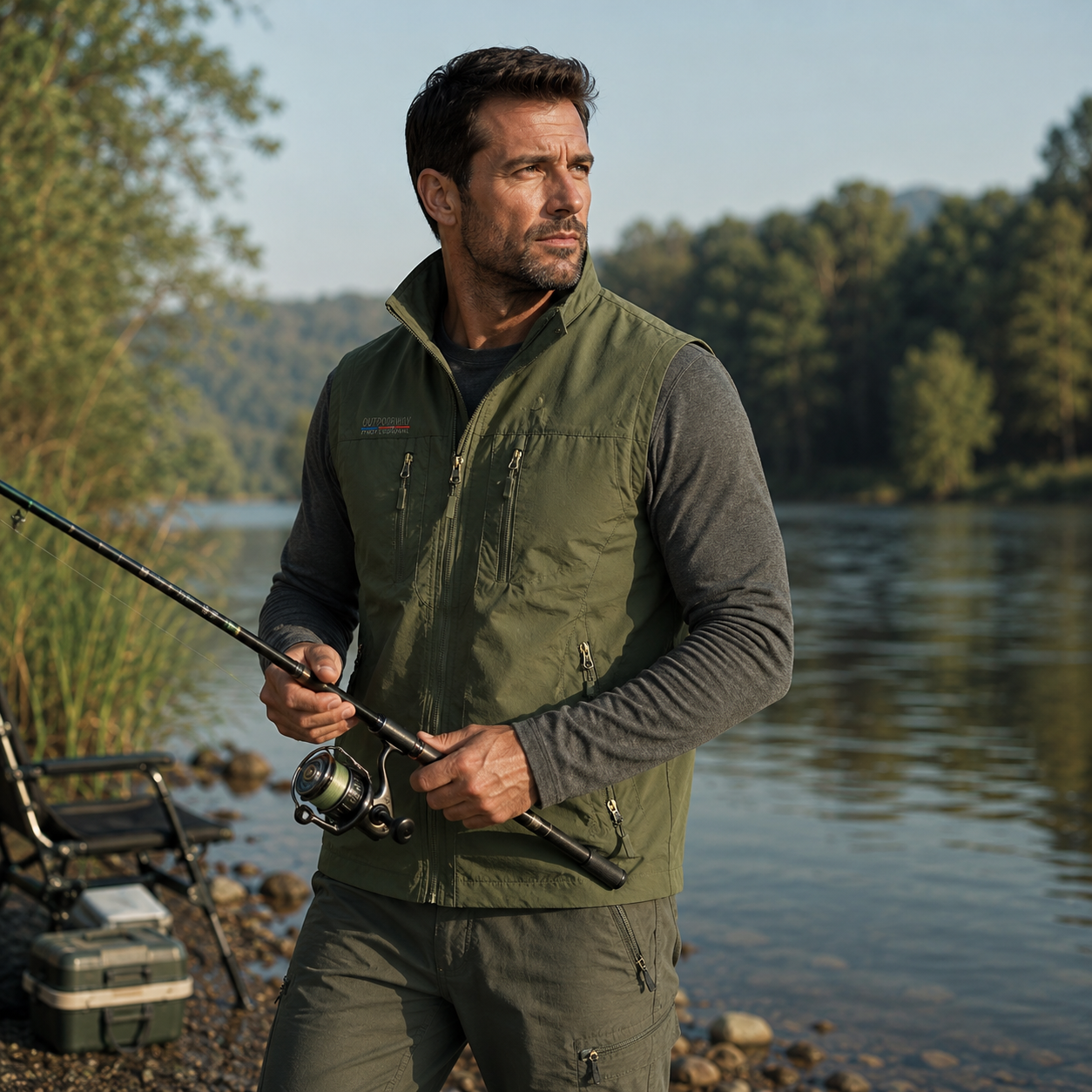 Modern Men's Bodywarmer | Lightweight & Practical for Everyday Use