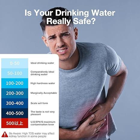 TDS Meter 3-in-1 Digital Water Quality Tester