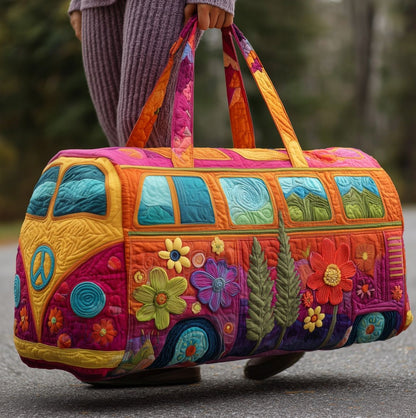 FloraVoyage Quilted Flower Travel Bag C3.2
