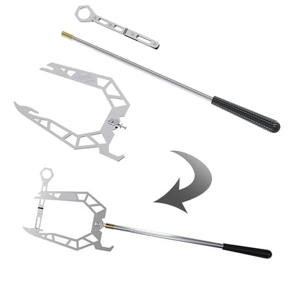 Stainless Steel Telescopic Dock Hook for Boats