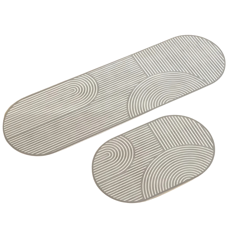 Matova Non-Slip Mats Set Absorbent Washable