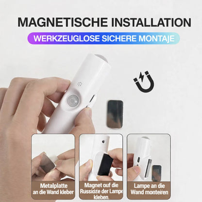 GlowAura™ — Transform Dark Rooms into Radiant Comfort Oases with Magical Color Variety and Smart Motion Detection
