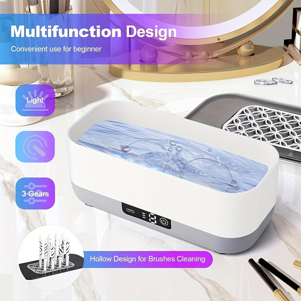 Ultrasonic Cleaner 360° for Jewelry and Dentures