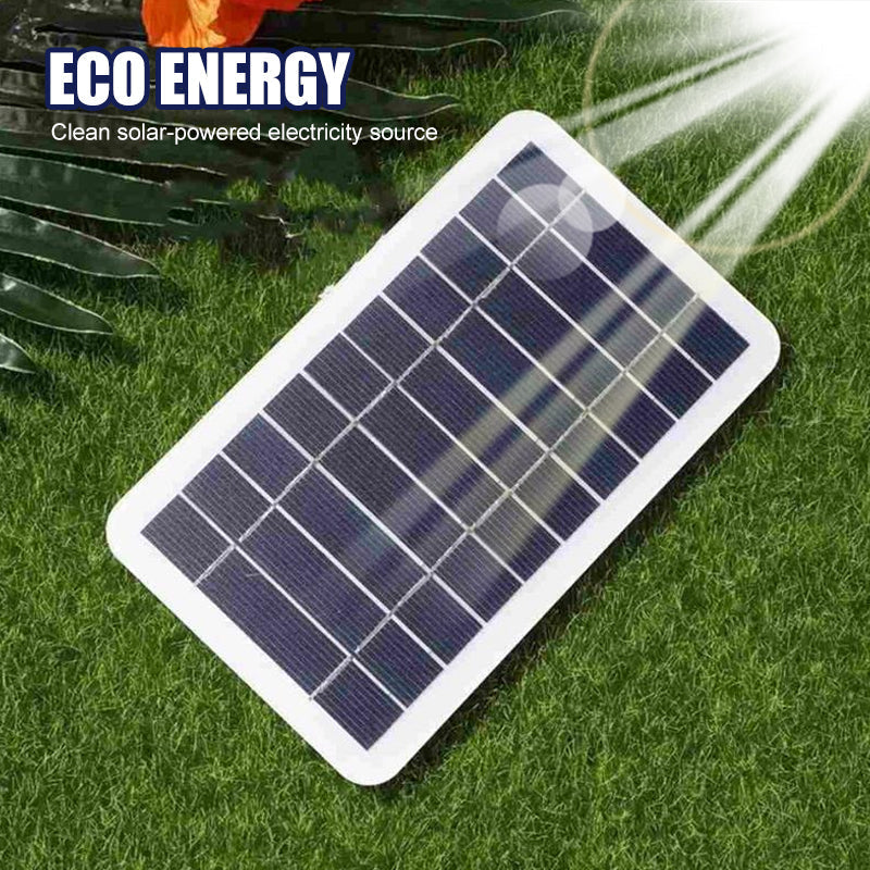 Flexible Solar Panel 2W 5V with USB Output