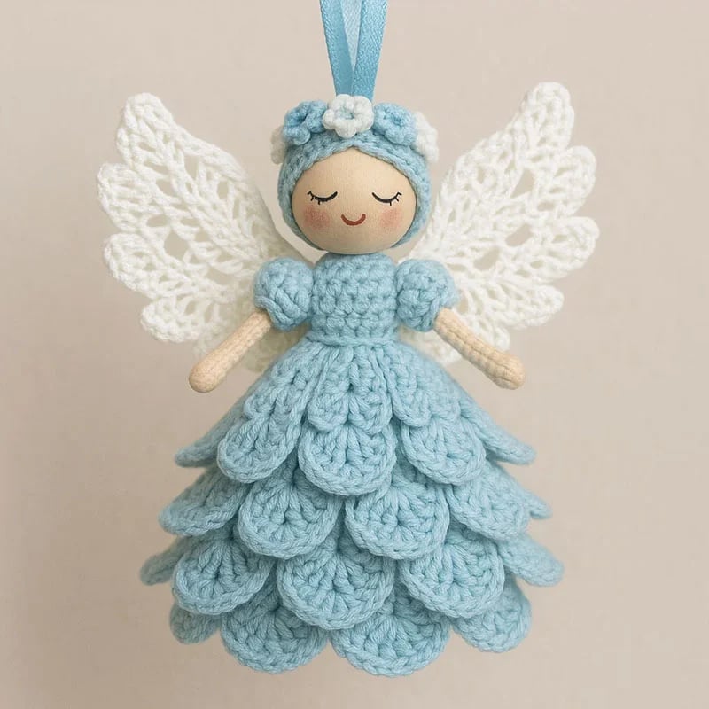 HerzFaden Angel – Crochet Peace into Every Stitch
