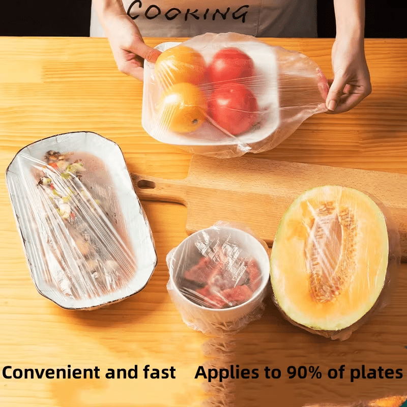 Elastic cling film covers 1000 pieces made of PE