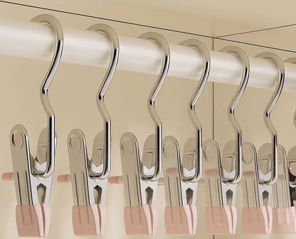 FlexiClip™ — Rust-free Gentle Hold for Flawless Laundry, Anytime and Anywhere