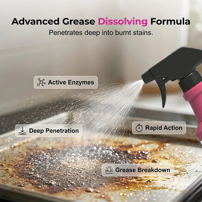 PyroFlash™ — Banishes grease and dirt so your grill shines like the first day again!