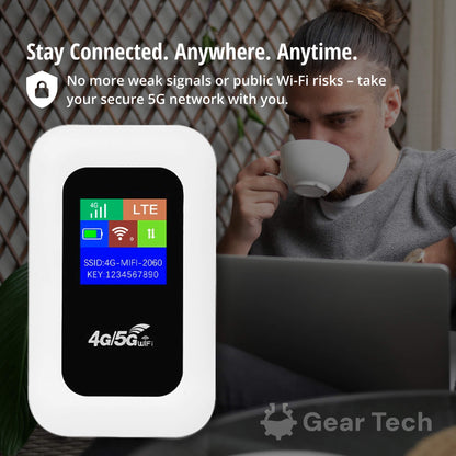 Portable Wi-Fi Router with SIM Card