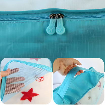 Suitcase Organizer Set with 6 Packing Pouches