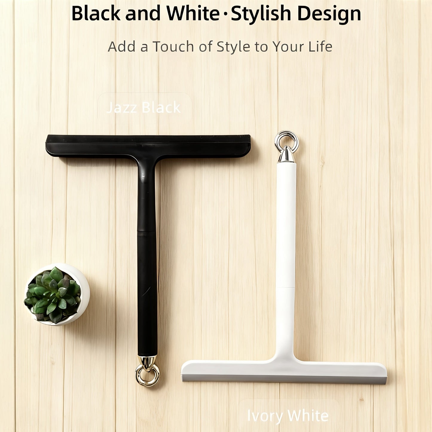 Silicone Shower Squeegee | 24 cm Wide Blade