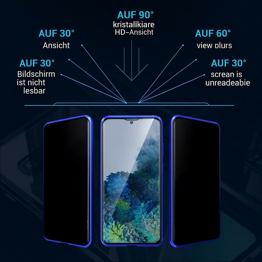SecureView – Magnetic Phone Case with Integrated Privacy Protection