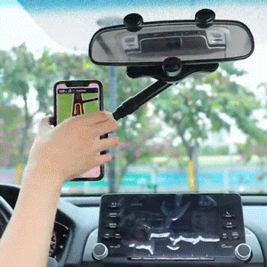 Car Phone Holder Rearview Mirror 360°