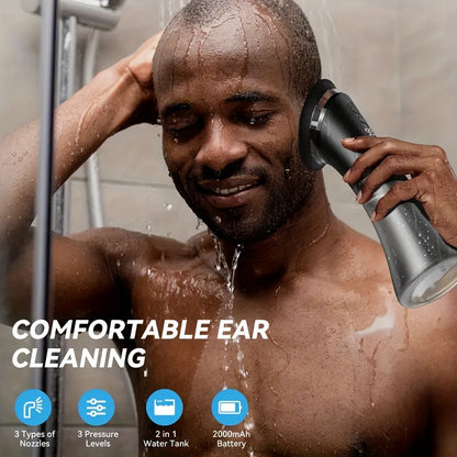 Electric Ear Cleaner with Dual Water Tank