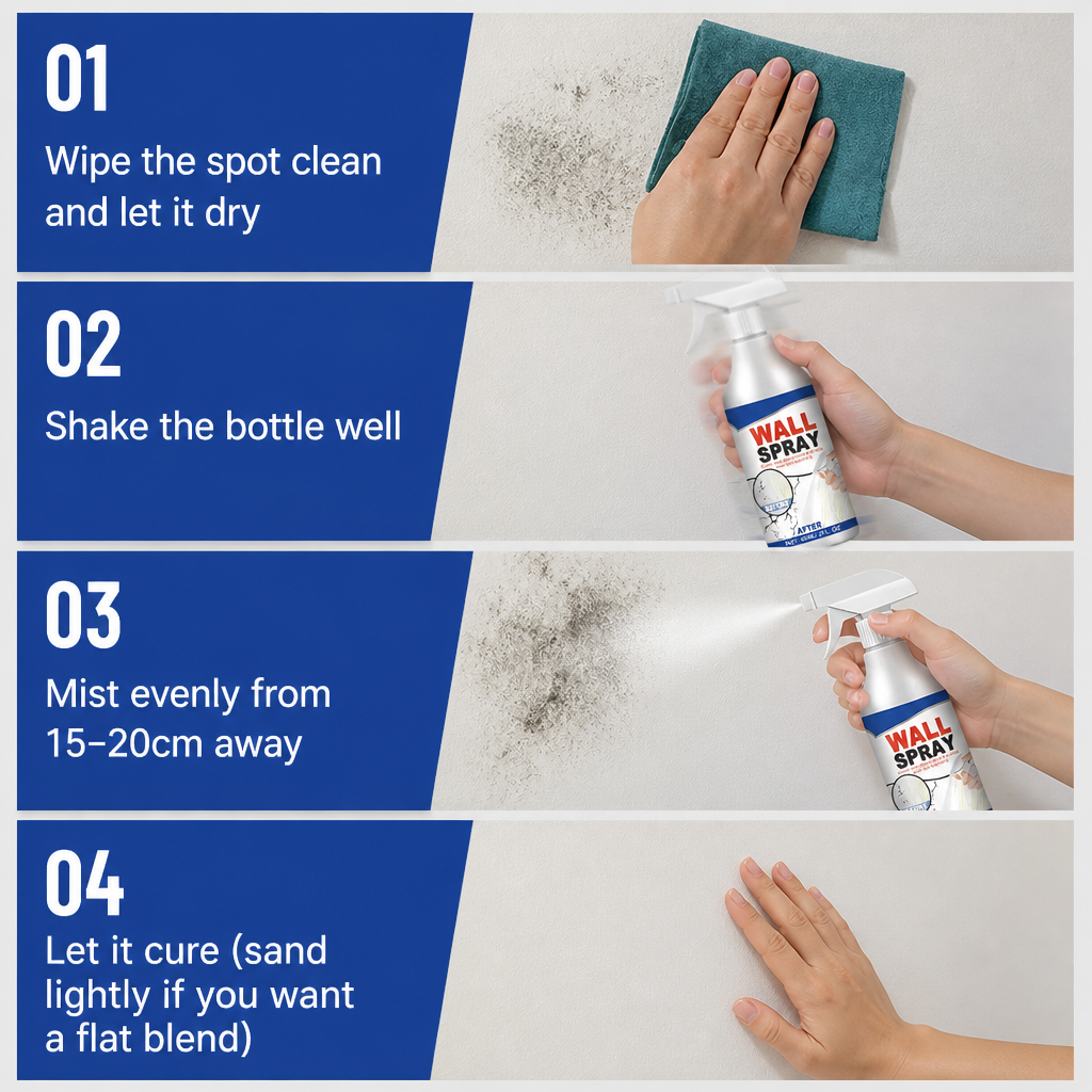 Wall Repair Spray for Scratches & Stains